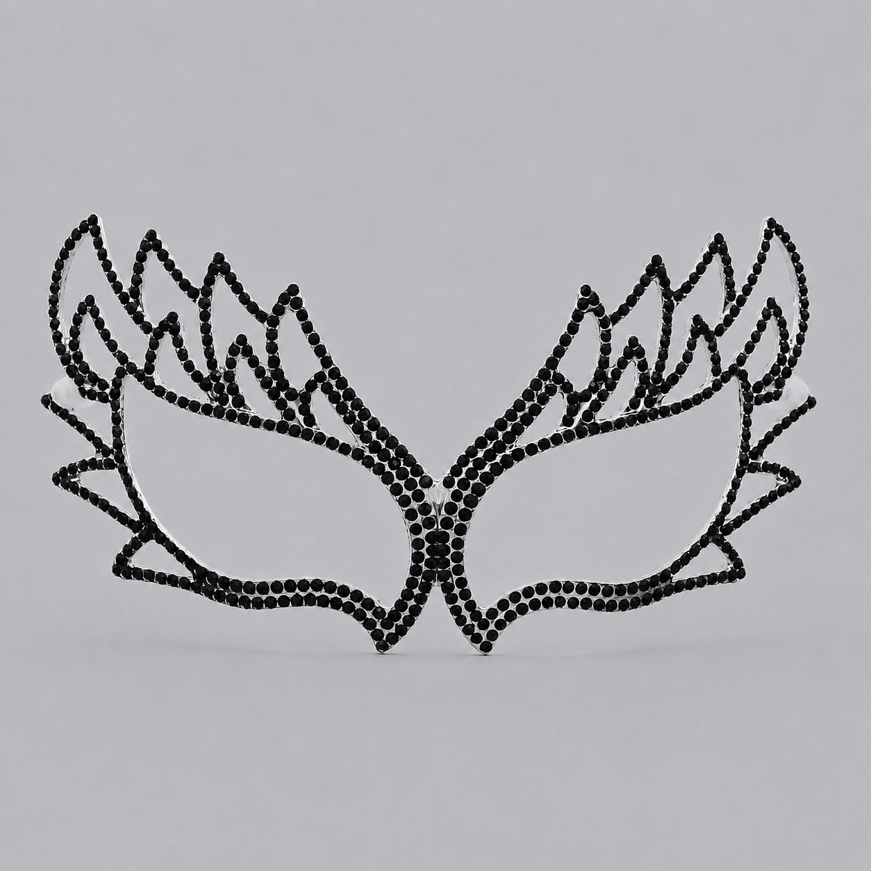 Luxury Rhinestone Half Face Masks for Parties and Events