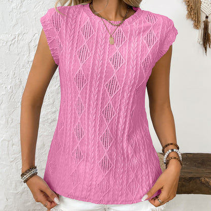 Casual Geometric Print Loose Fit T-Shirt