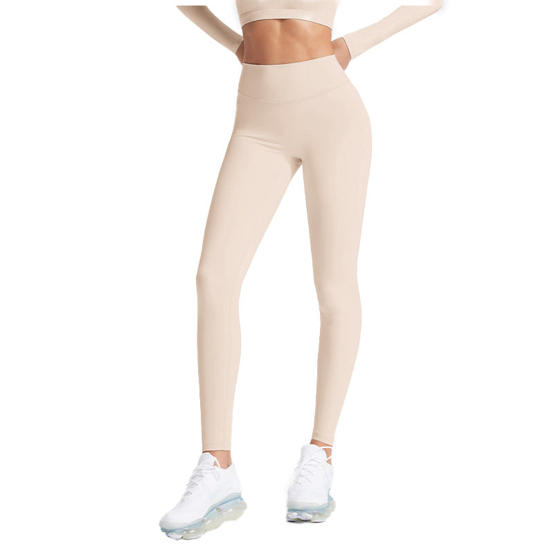 High-Waisted Seamless Yoga Pants for Women - Compression Tights