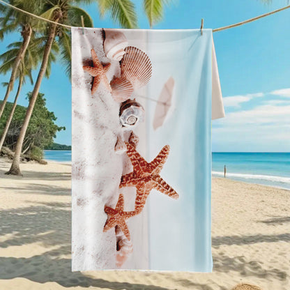 Ultra-Fine Microfiber Beach Towel Quick-Dry Bath Towel