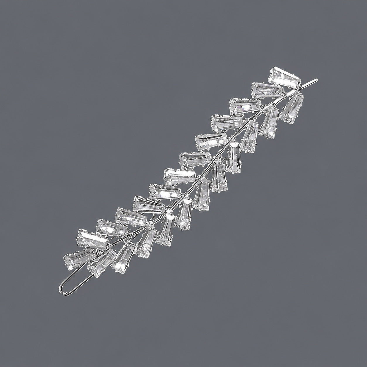 Elegant Zirconia Hair Clips for Everyday Style