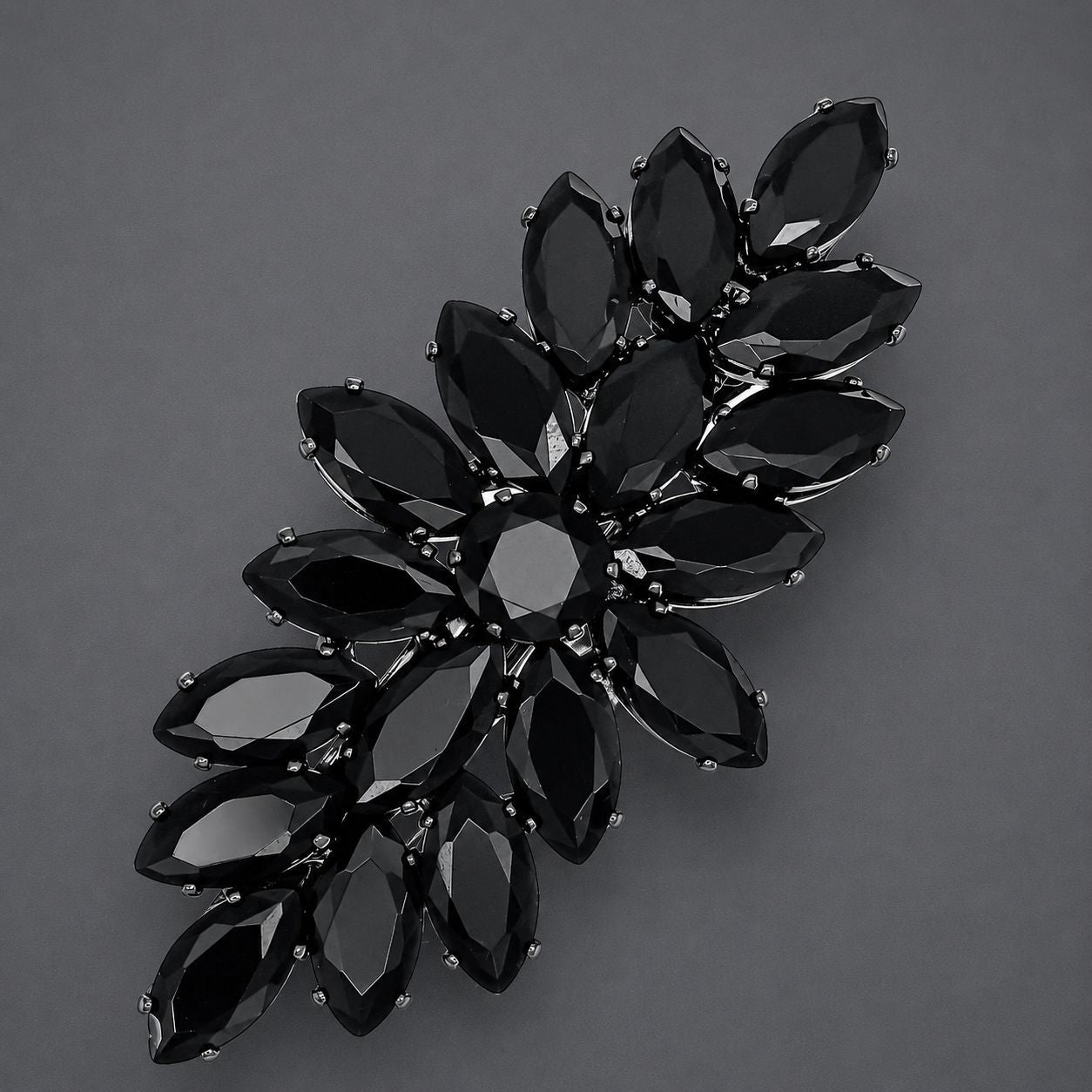 Elegant Zirconia Hair Clips for Everyday Style