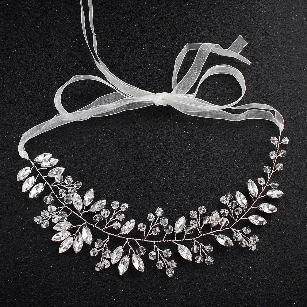 Bridal Veil Hair Accessories Crown Headpiece for Weddings and Photoshoots