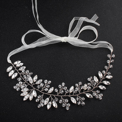 Bridal Veil Hair Accessories Crown Headpiece for Weddings and Photoshoots