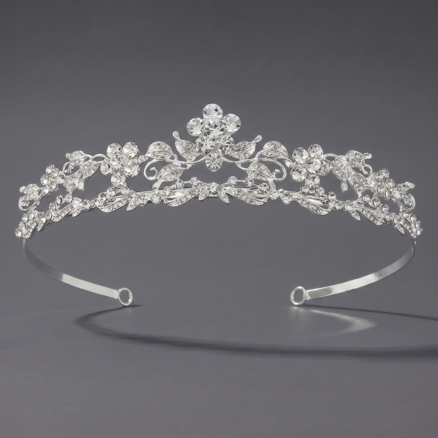 Luxury Rhinestone Princess Crown Headpiece for Birthdays and Weddings