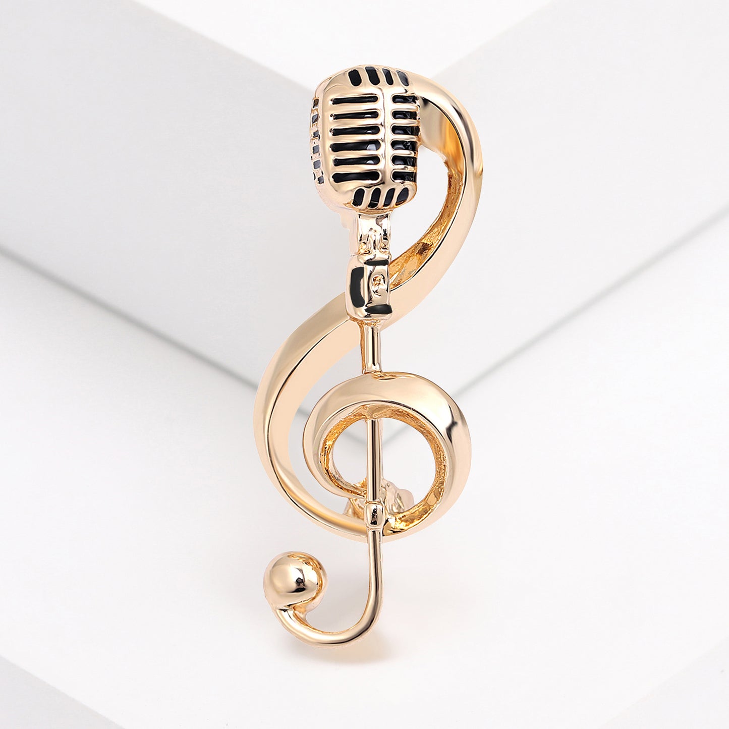 Musical Note Brooch Fashion Accessory Stylish Jewelry