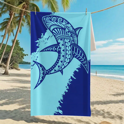 Ultra-Fine Microfiber Beach Towel Quick-Dry Bath Towel