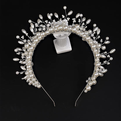 Alloy Leaf Hairband Casual Elegant Bridal Headpiece