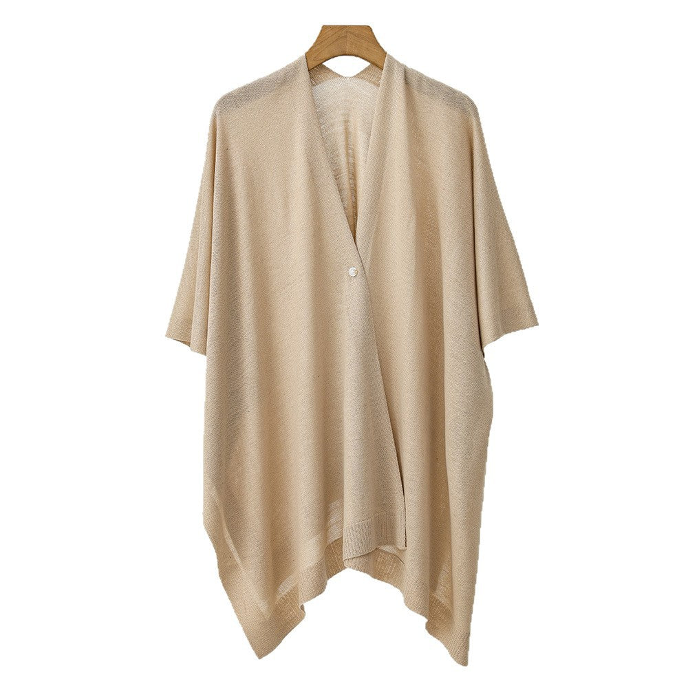 Lightweight Knit Open-Front Cardigan for Women