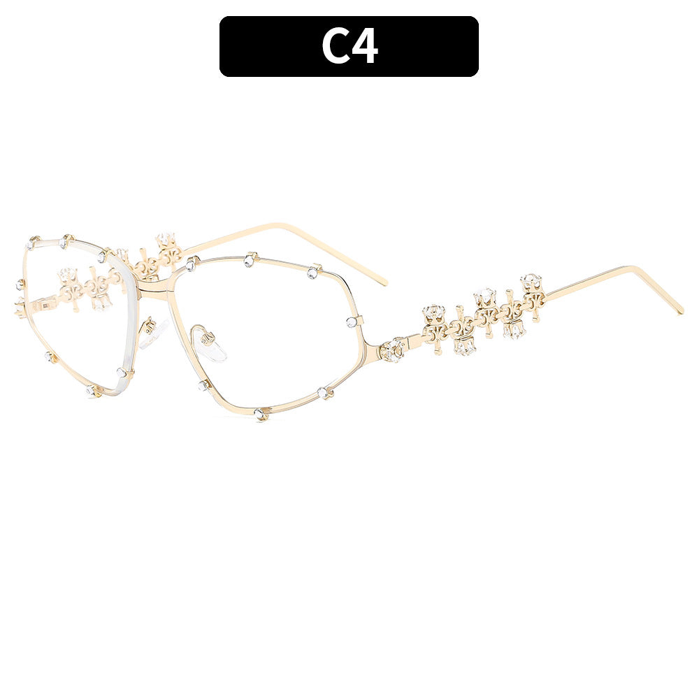 Cyberpunk Oversized Sunglasses Stylish Futuristic Shades