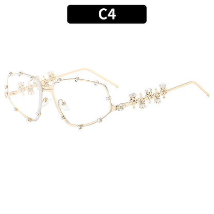 Cyberpunk Oversized Sunglasses Stylish Futuristic Shades