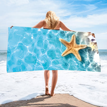 Custom Beach Towel Extra Large Microfiber Printed 100x180cm