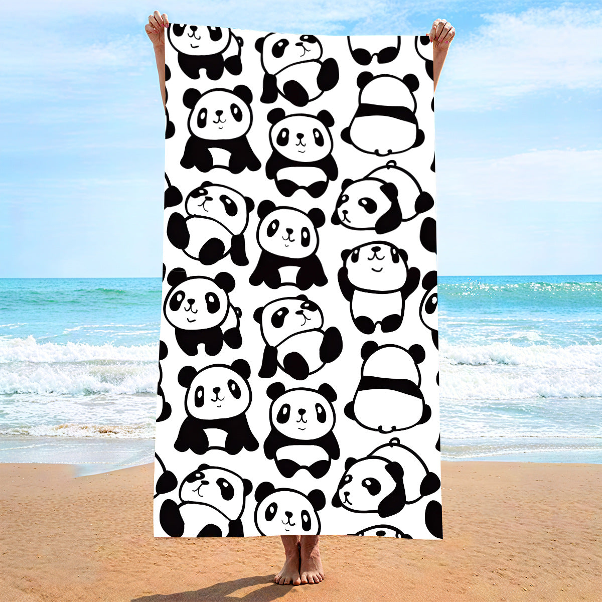 Custom Printed Beach Towel Microfiber Quick-Dry Towel