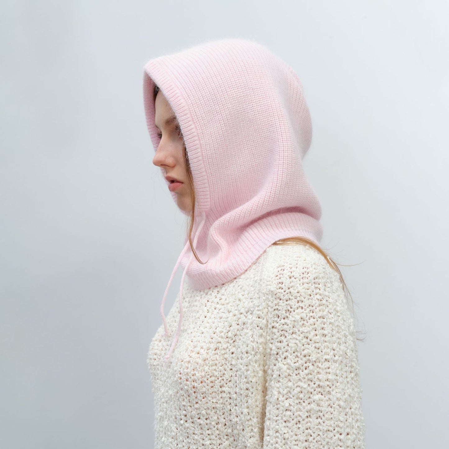 Unisex Simple Solid Color Knitted Rabbit Hair Beanie