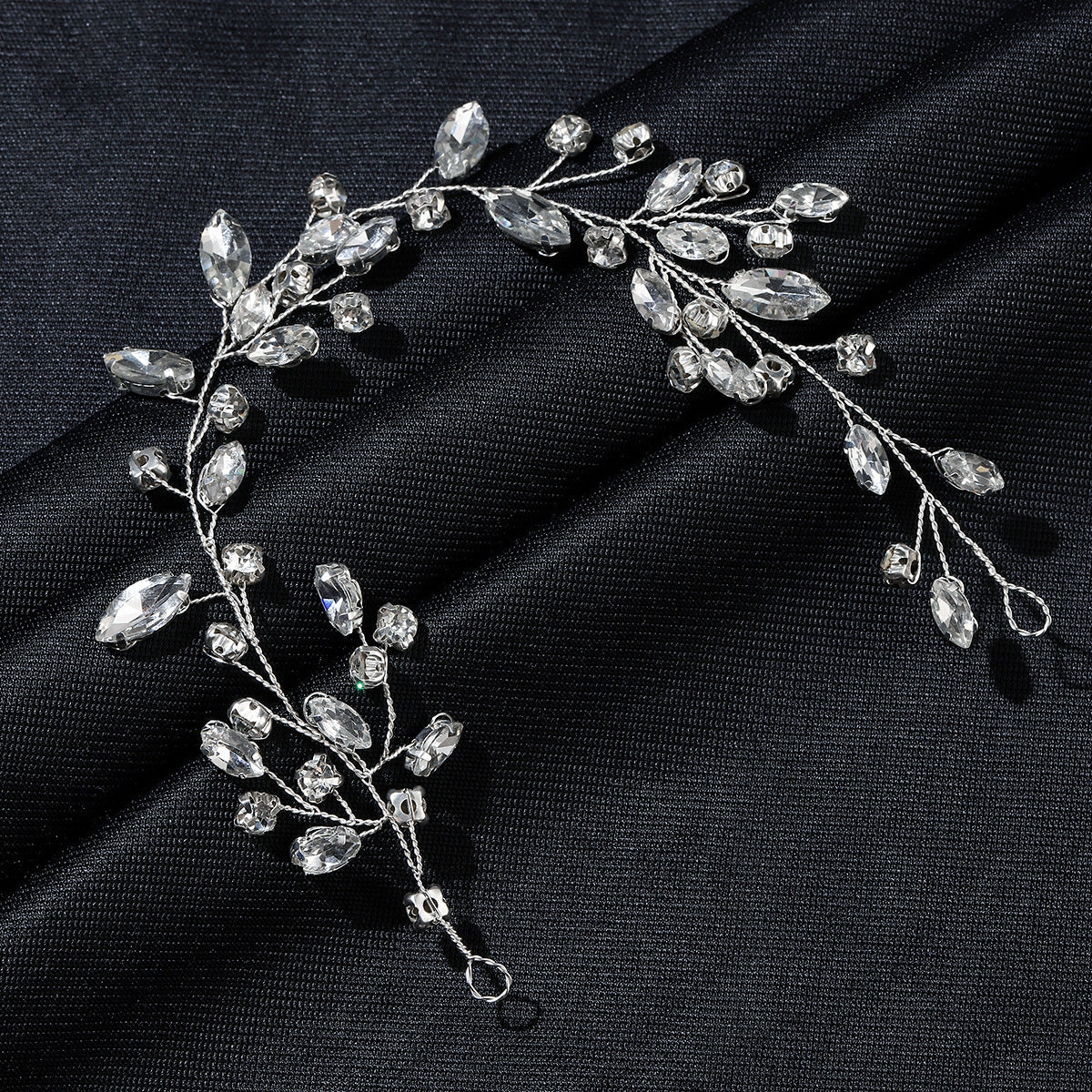 Rhinestone Headband Handmade Bridal Wedding Hair Accessories