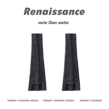 Renaissance Knit Calf Socks Acrylic Blend Layering