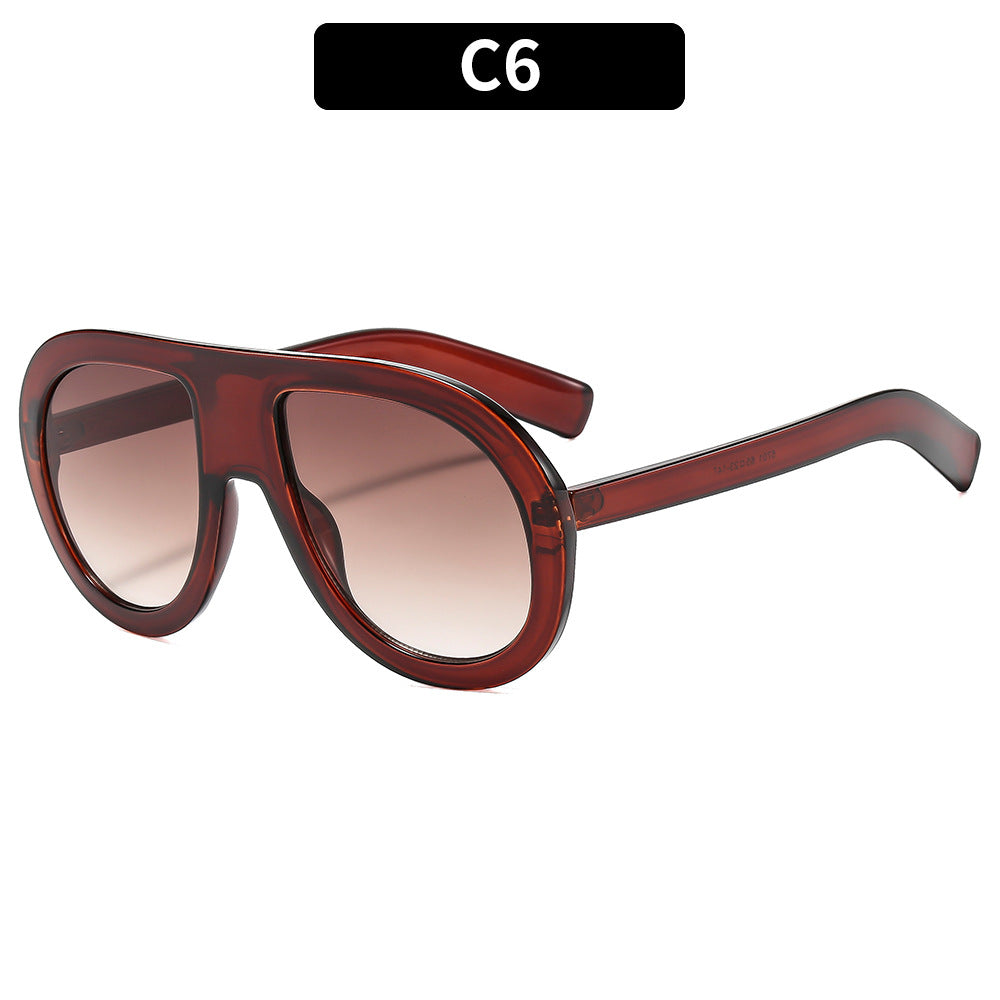 Trendy Oversized UV400 Sunglasses for Men and Women