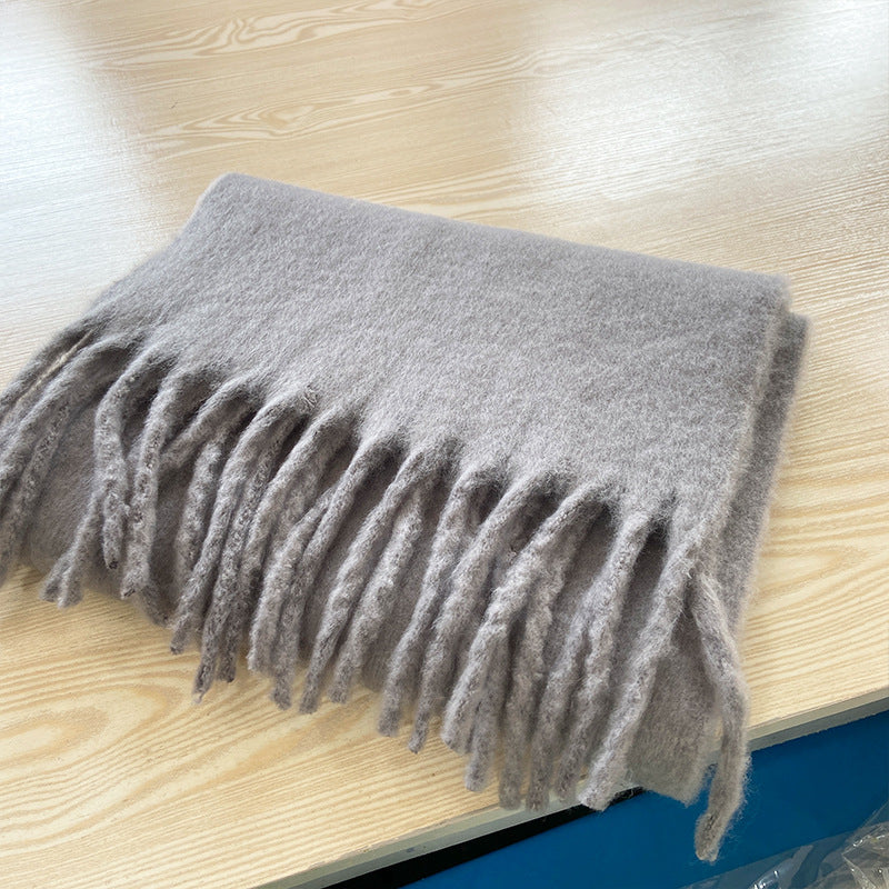 28 Colors Cozy Soft Cashmere Feel Scarf for Women