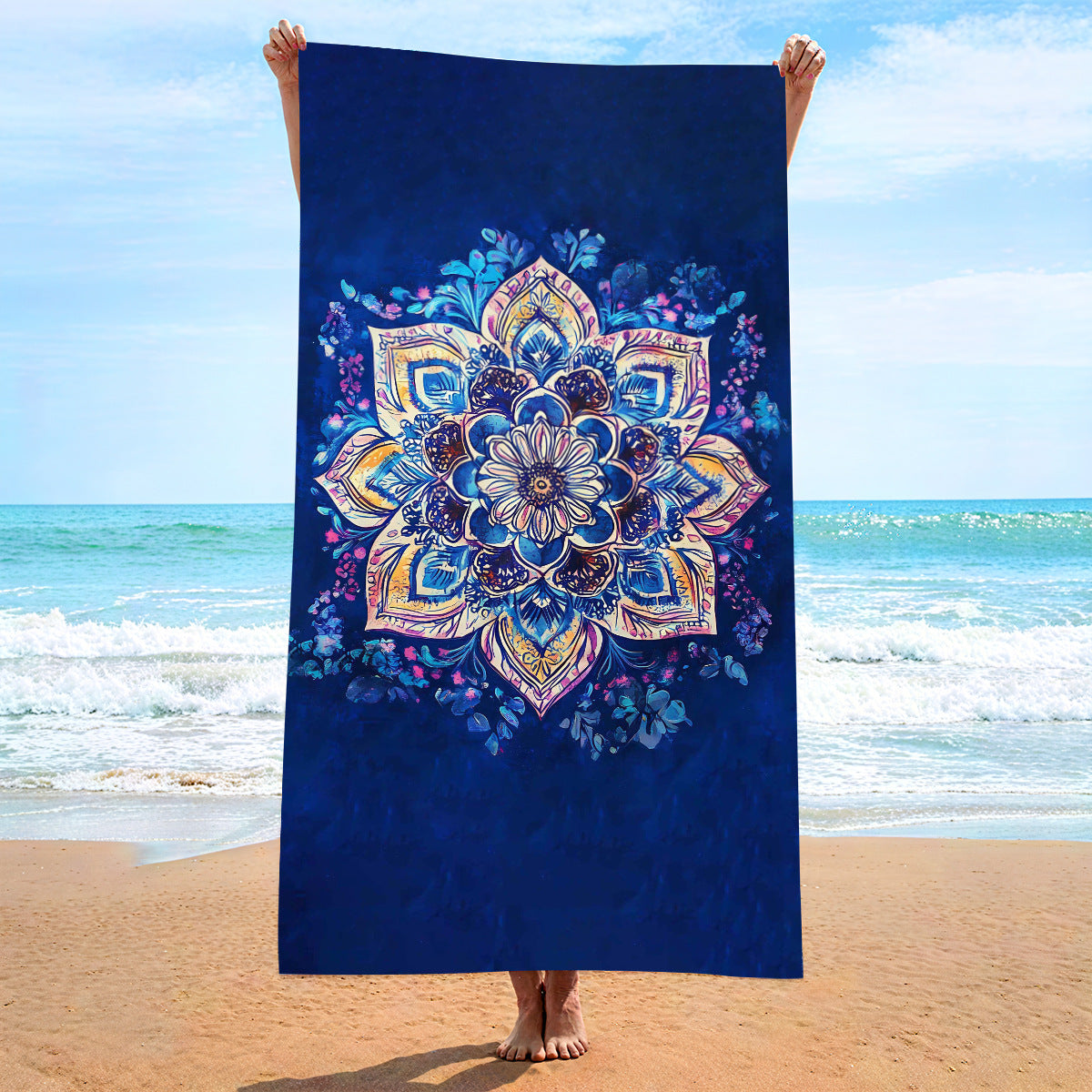 Custom Beach Towel Extra Large Microfiber Printed 100x180cm
