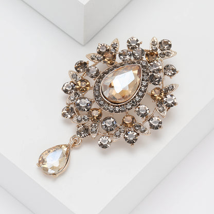Creative Glass Brooch Fashion Accessory