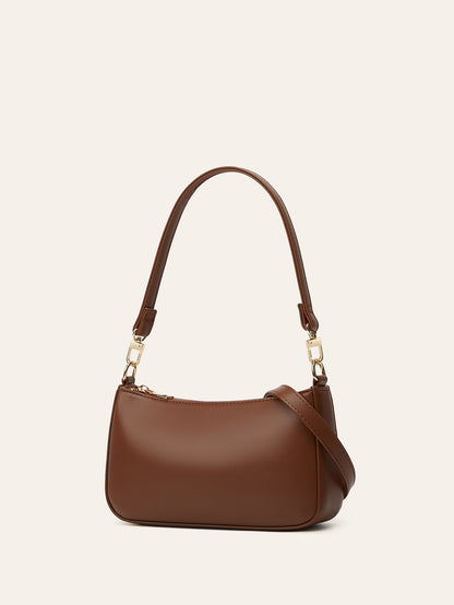 Vintage Chic PU Shoulder Bag