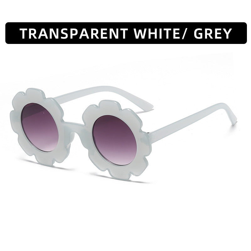 Trendy Kids' Sunglasses Cute Sunflower Design UV400 Protection