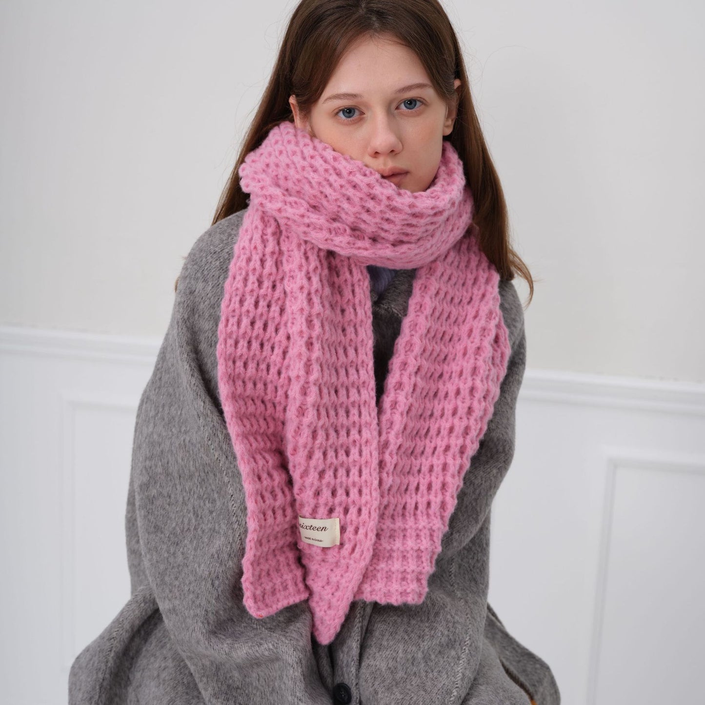 Knitted Scarf for Women Stylish Soft Warm Scarf
