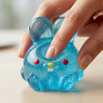 Rabbit Squishy Sensory Squeeze Toy TPR Stress Relief