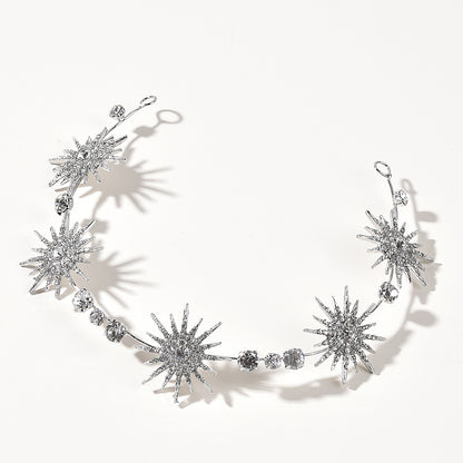 Minimalist Crown Wedding Headband Hair Accessory