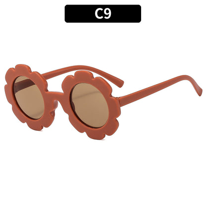Colorful Kids' Classic Sunflower Sunglasses UV Protection