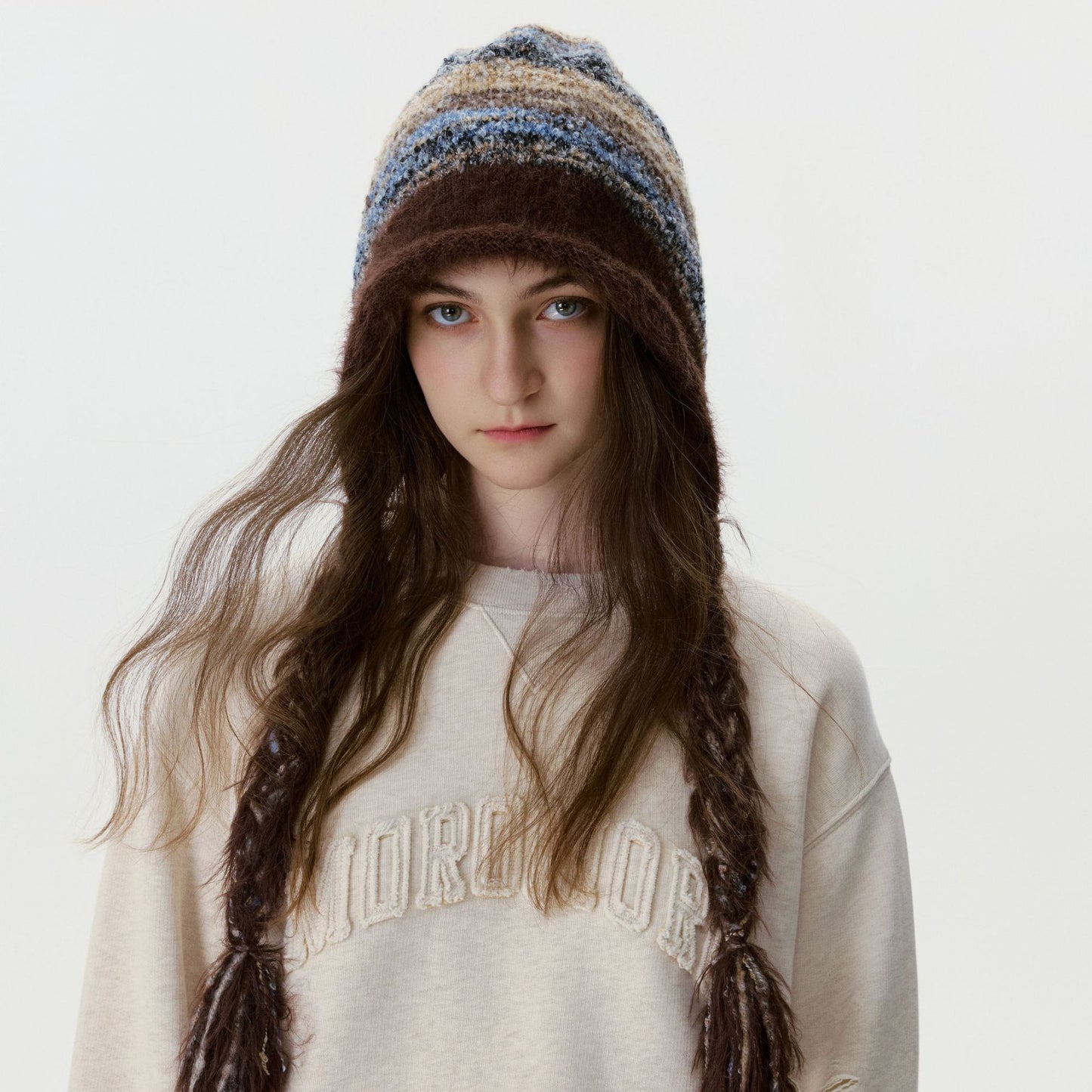 Knitted Beanie Hat with Tassels for Men and Women - Warm and Windproof