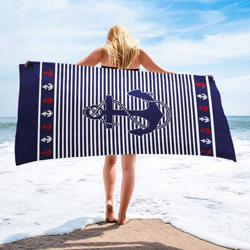Customized Microfiber Beach Towel with Digital Print