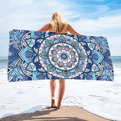 Custom Beach Towel Extra Large Microfiber Printed 100x180cm