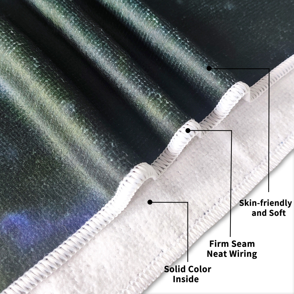 Large Soft Microfiber Beach Towel with Digital Print