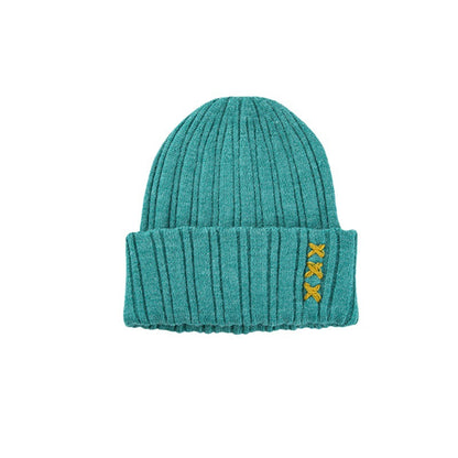 Trendy Solid Color Knitted Beanie for Men and Women