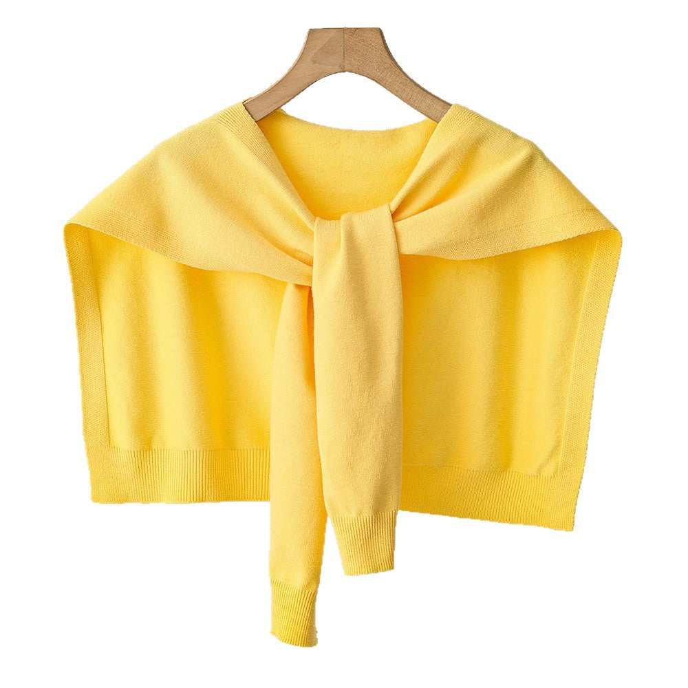 Trendy Knit Shawl Versatile Lightweight Summer Layer
