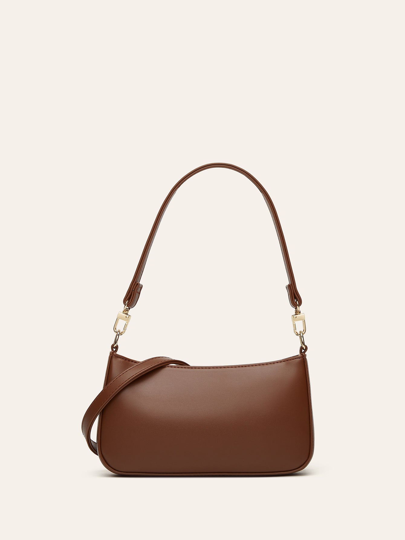 Vintage Chic PU Shoulder Bag