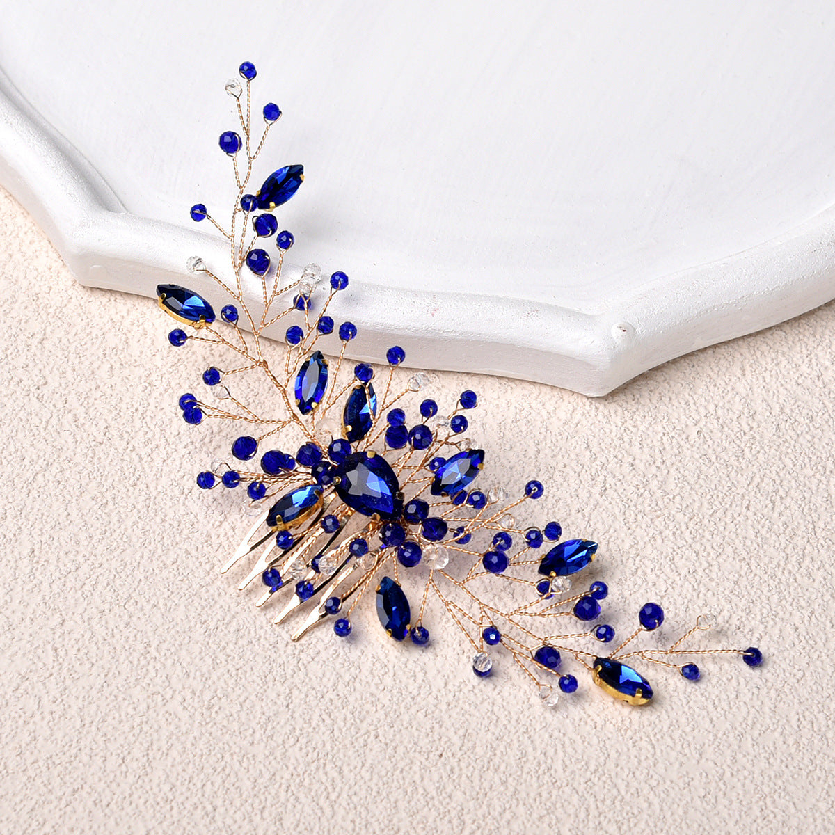 Handmade Rhinestone Bridal Hair Comb Wedding Accessories