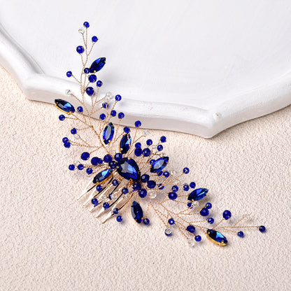 Handmade Rhinestone Bridal Hair Comb Wedding Accessories