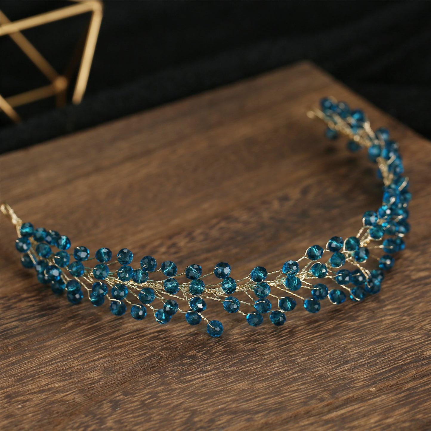 Crystal Pearl Wedding Headband Hair Accessory