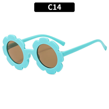Colorful Kids' Classic Sunflower Sunglasses UV Protection