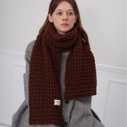 Knitted Scarf for Women Stylish Soft Warm Scarf