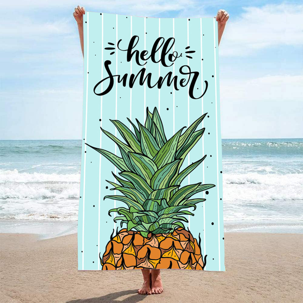 Custom Beach Towel Extra Large Microfiber Printed 100x180cm