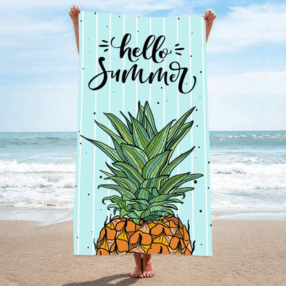 Custom Beach Towel Extra Large Microfiber Printed 100x180cm