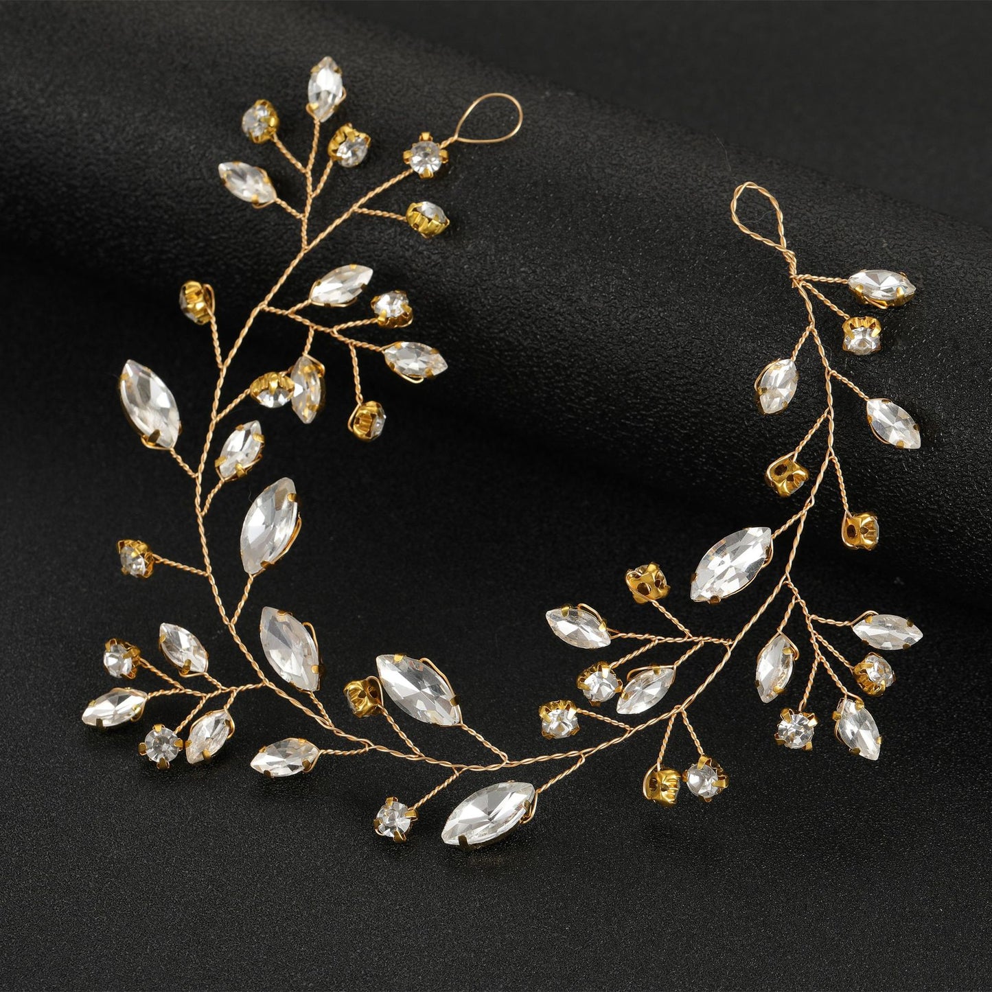 Rhinestone Headband Handmade Bridal Wedding Hair Accessories