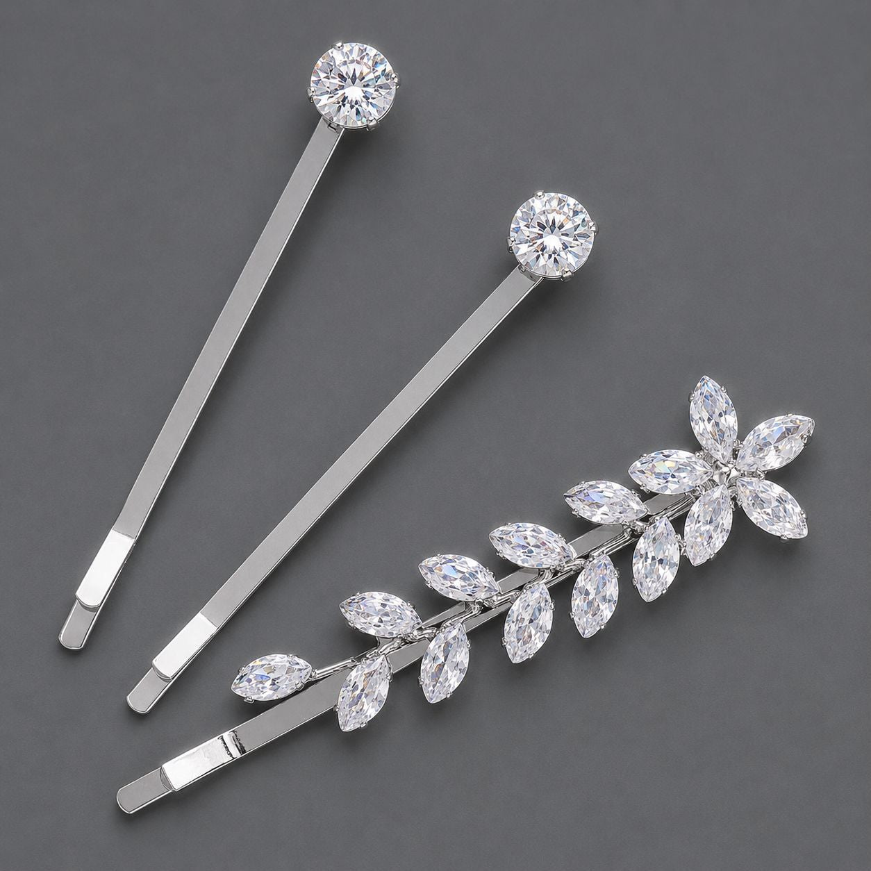 Trendy Geometric Hair Clips Set for Stylish Daily Wear