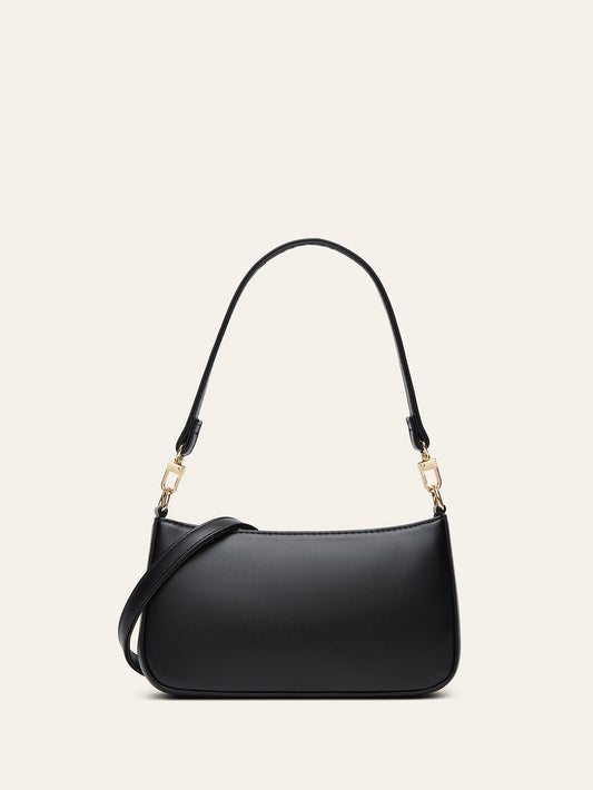 Vintage Chic PU Shoulder Bag