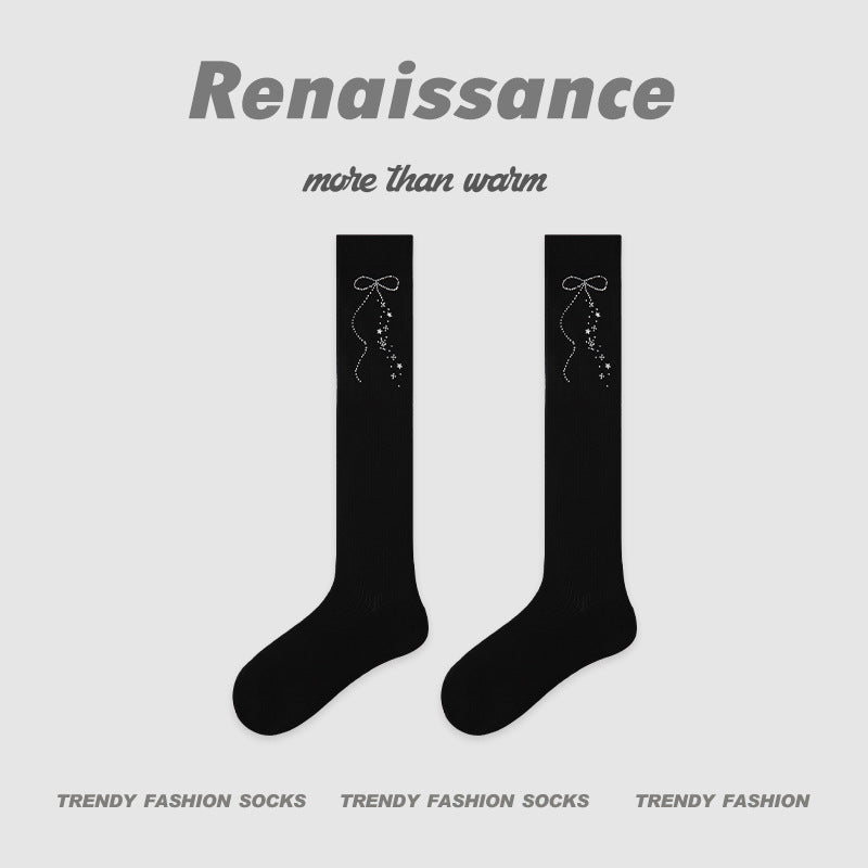 Socks Renaissance Sheer Mesh Nylon Breathable Retro