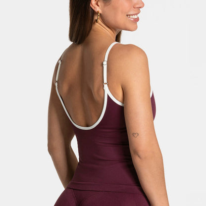 Color Blocked Long Sleeve Workout Top for Women