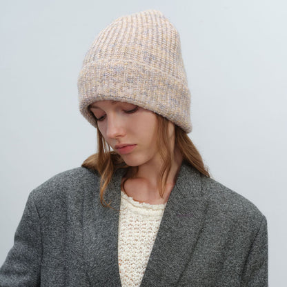Thick Warm Knit Beanie Hat for Men and Women